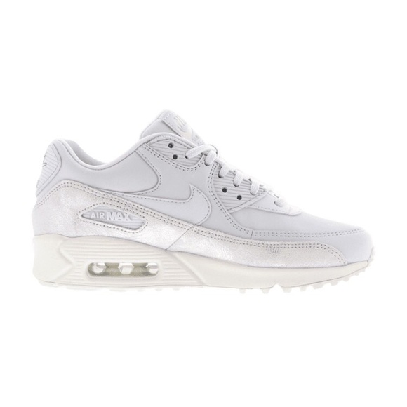 Nike Other - Nike Air Max 90 Triple White Premium Sneakers ‘08